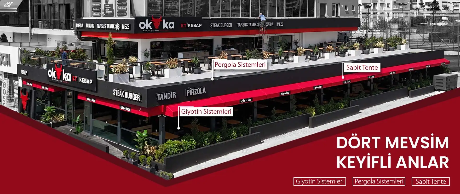 Dört Mevsim Keyifli Anlar | Nehir Yonca Tente